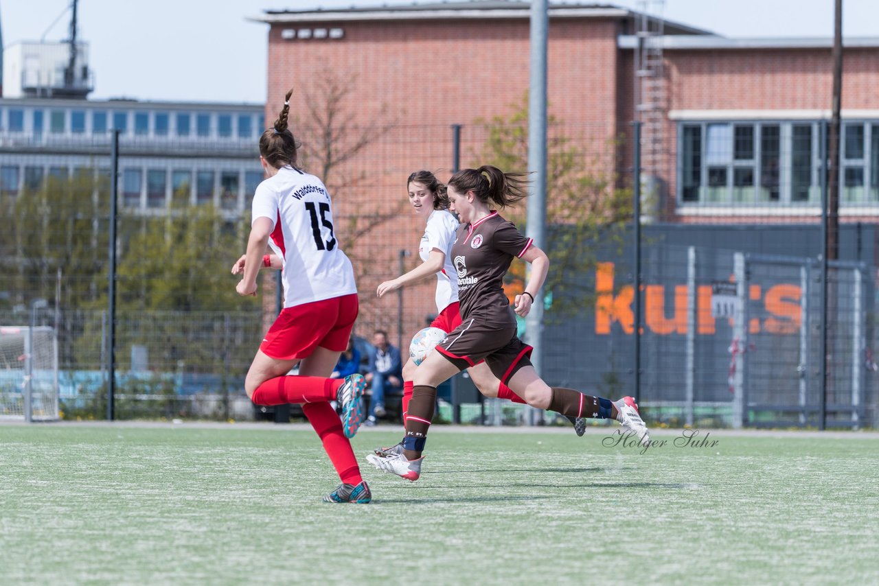 Bild 253 - wBJ St. Pauli - Walddoerfer : Ergebnis: 1:11